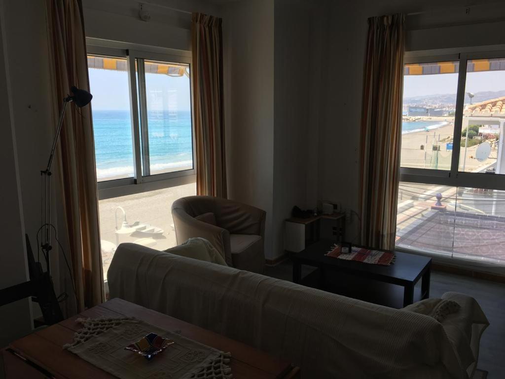 Algarrobo Costa Primera Linea De Playa Duplex Buitenkant foto